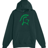 La Crescent-Hokah Football - Sport Green Hoodie Value - Full Front