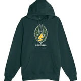 DC Everest Middle School Football — example store - Sport Green Hoodie Value - Full Front