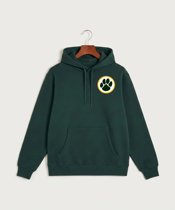 Ashwaubenon High School Football (Boys) - Sport Green Hoodie Value - Left Chest