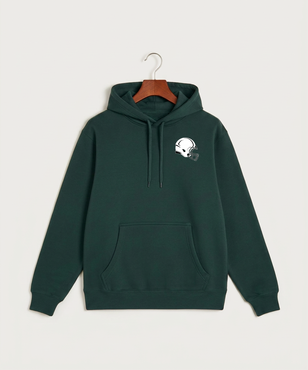 Holdingford High School Football (Boys) - Sport Green Hoodie Value - Left Chest