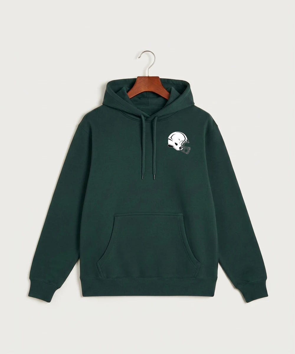 Pine City High School Football (Boys) - Sport Green Hoodie Value - Left Chest