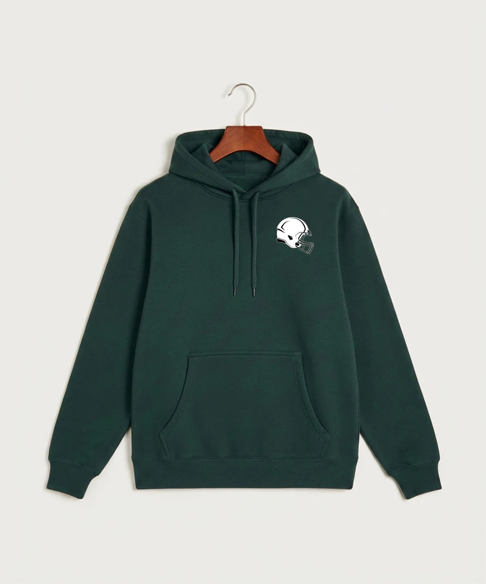 Verndale High School Football (Boys) - Sport Green Hoodie Value - Left Chest