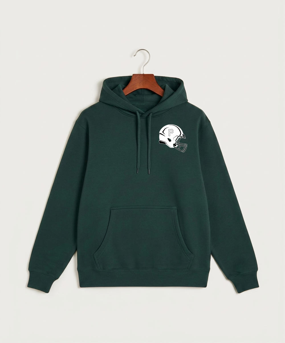 Pipestone Area High School Football (Boys) - Sport Green Hoodie Value - Left Chest