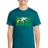 Maple River High School hockey_boys - Teal Port & Co Core Cotton Tee. PC54
