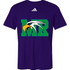 Maple River High School hockey_boys - Team Collegiate Purple/ White Men's Pregame T-Shirt
