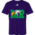 Maple River High School hockey_boys - Team Collegiate Purple/ White Men's Pregame T-Shirt