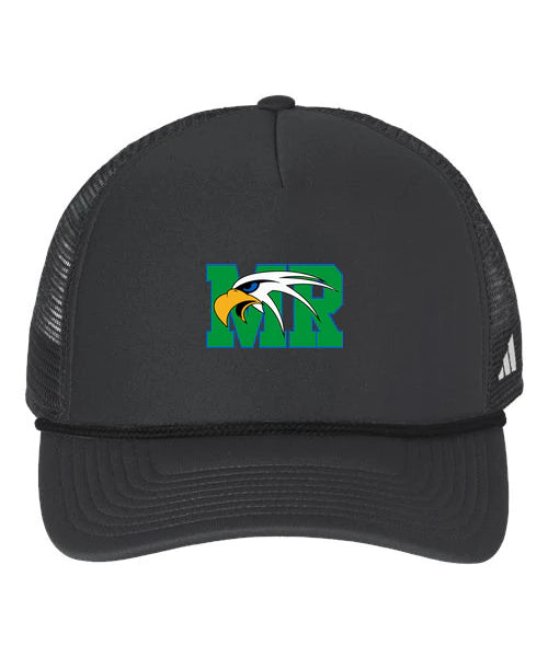 Maple River High School hockey_boys - Team Dark Grey/ Black/ White Fundamental Dispatch Trucker Cap