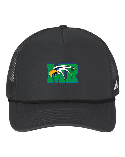Maple River High School hockey_boys - Team Dark Grey/ Black/ White Fundamental Dispatch Trucker Cap