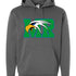 Maple River High School hockey_boys - Team Grey Four Men's Fleece Hooded Sweatshirt