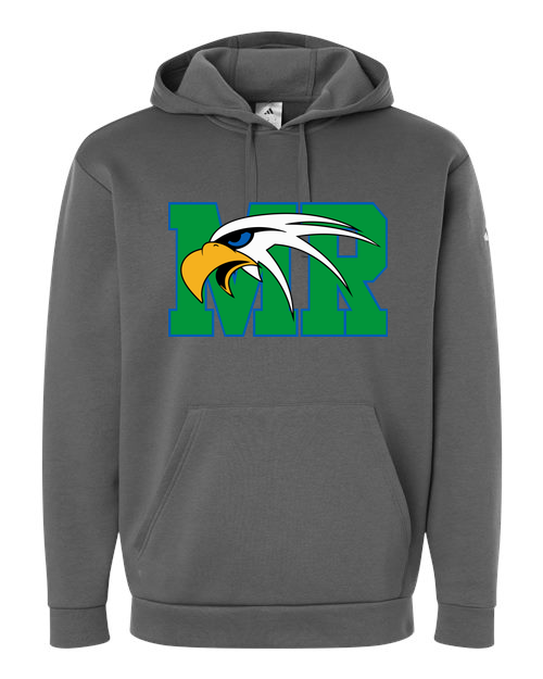 Maple River High School baseball_boys - Team Grey Four Men's Fleece Hooded Sweatshirt