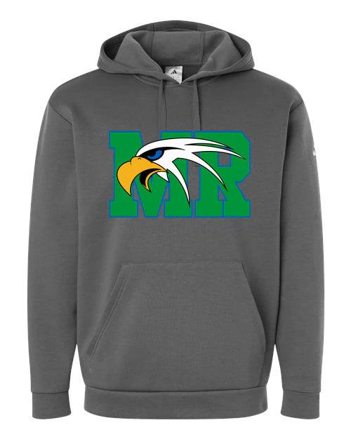Maple River High School baseball_boys - Team Grey Four Men's Fleece Hooded Sweatshirt