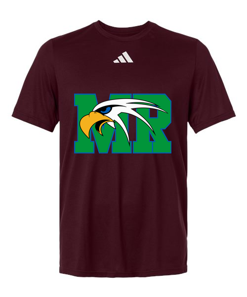 Maple River High School hockey_boys - Team Maroon/ White Men's Pregame T-Shirt