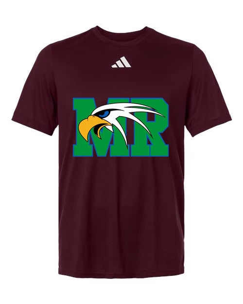 Maple River High School hockey_boys - Team Maroon/ White Men's Pregame T-Shirt