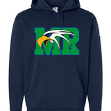Maple River High School hockey_boys - Team Navy Blue Men's Fleece Hooded Sweatshirt