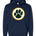 Ashwaubenon High School Football (Boys) - Team Navy Blue Men's Fleece Hooded Sweatshirt