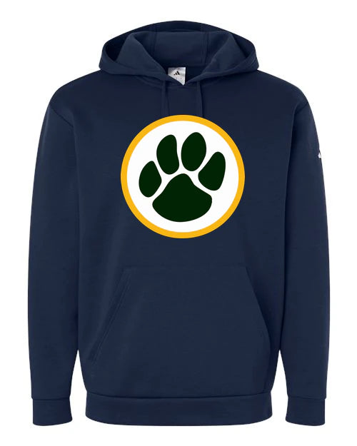 Ashwaubenon High School Football (Boys) - Team Navy Blue Men's Fleece Hooded Sweatshirt