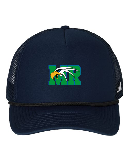 Maple River High School hockey_boys - Team Navy Blue/ Black/ White Fundamental Dispatch Trucker Cap