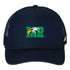 Maple River High School hockey_boys - Team Navy Blue/ Black/ White Fundamental Dispatch Trucker Cap