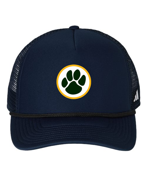 Ashwaubenon High School Football (Boys) - Team Navy Blue/ Black/ White Fundamental Dispatch Trucker Cap