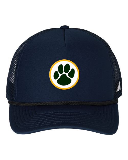 Ashwaubenon High School Football (Boys) - Team Navy Blue/ Black/ White Fundamental Dispatch Trucker Cap