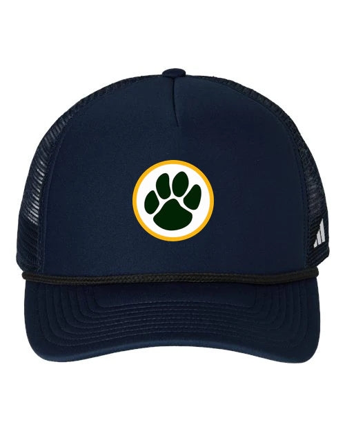 Ashwaubenon High School Football (Boys) - Team Navy Blue/ Black/ White Fundamental Dispatch Trucker Cap