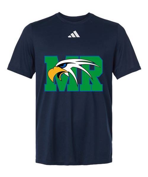 Maple River High School hockey_boys - Team Navy Blue/ White Men's Pregame T-Shirt