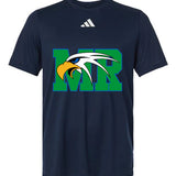 Maple River High School hockey_boys - Team Navy Blue/ White Men's Pregame T-Shirt
