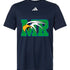 Maple River High School hockey_boys - Team Navy Blue/ White Men's Pregame T-Shirt