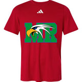 Maple River High School hockey_boys - Team Power Red/ White Men's Pregame T-Shirt