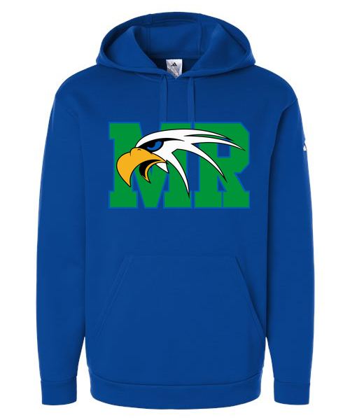 Maple River High School hockey_boys - Team Royal Blue Men's Fleece Hooded Sweatshirt