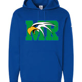 Maple River High School hockey_boys - Team Royal Blue Men's Fleece Hooded Sweatshirt