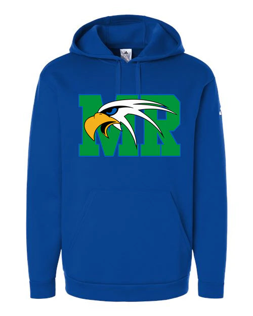Maple River High School hockey_boys - Team Royal Blue Men's Fleece Hooded Sweatshirt