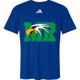 Maple River High School hockey_boys - Team Royal Blue/ White Men's Pregame T-Shirt