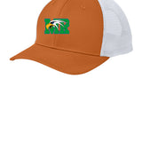Maple River High School hockey_boys - Texas Orange/ White Sport-Tek Club Trucker Cap STC46