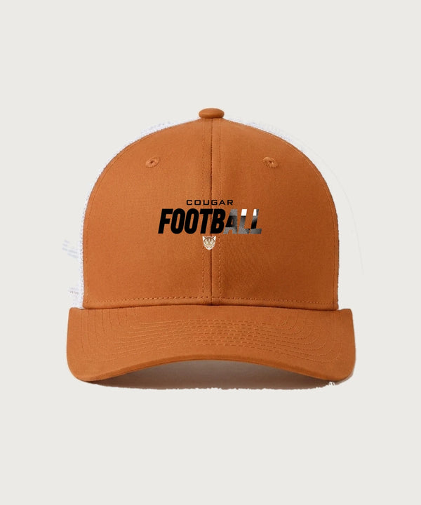 Ada Borup High School Football (Boys) - Texas Orange/ White Sport-Tek Club Trucker Cap STC46