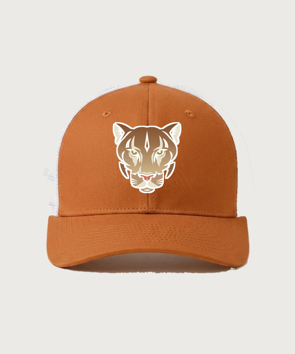 Ada Borup High School Football (Boys) - Texas Orange/ White Sport-Tek Club Trucker Cap STC46