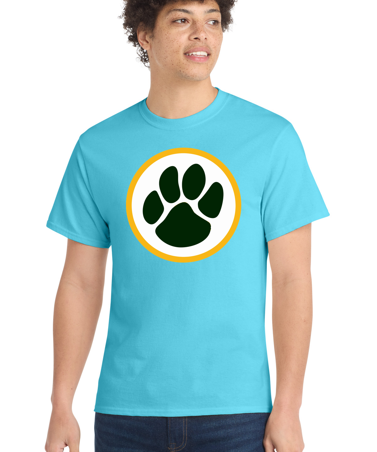 Ashwaubenon High School Football (Boys) - Tidal Wave Port & Co Core Cotton Tee. PC54