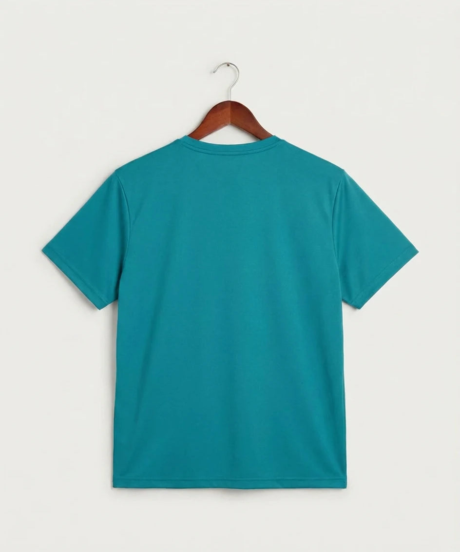 Eastview High School Volleyball (Girls) - Tropic Blue Sport-Tek PosiCharge Competitor Tee. ST350 (back)