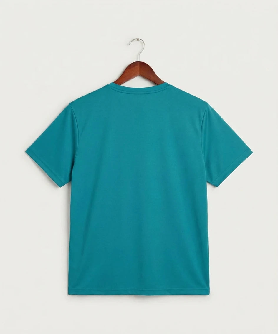 Eastview High School Volleyball (Girls) - Tropic Blue Sport-Tek PosiCharge Competitor Tee. ST350 (back)