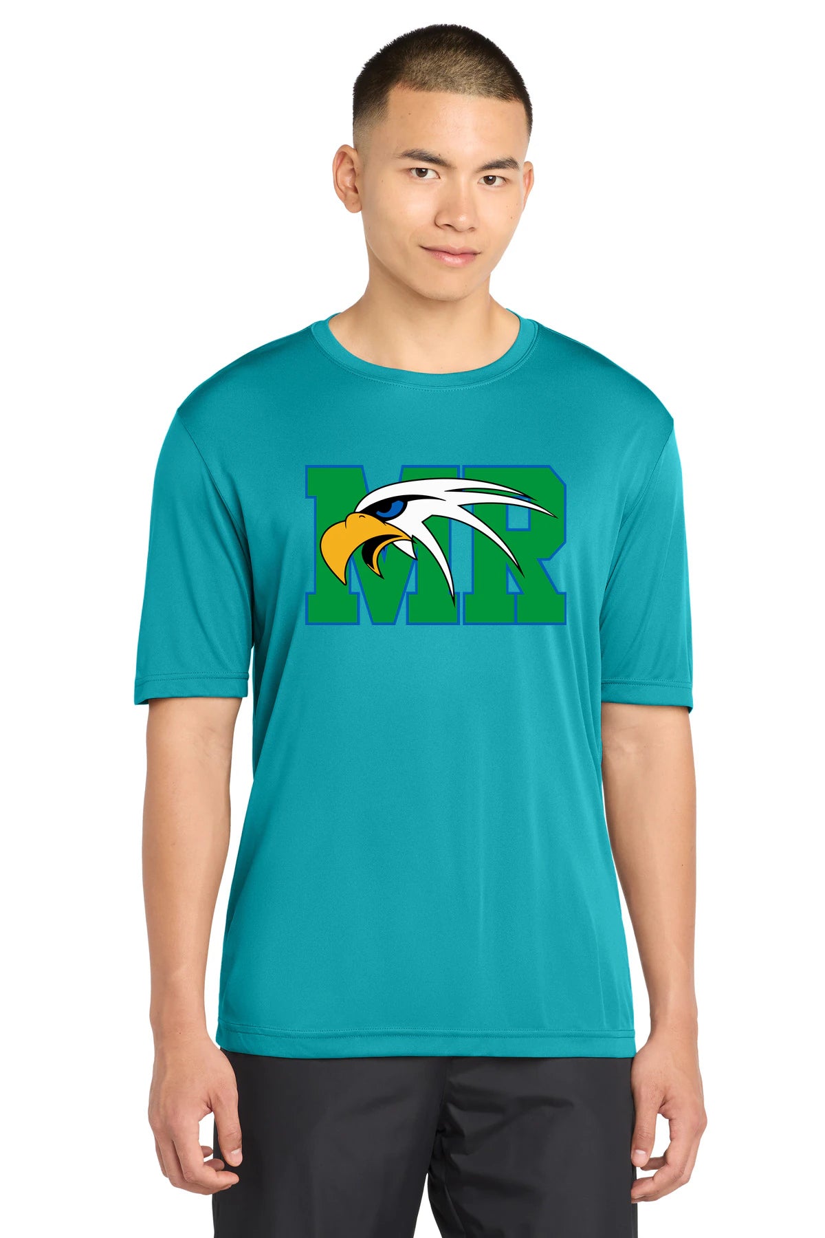 Maple River High School hockey_boys - Tropic Blue Sport-Tek PosiCharge Competitor Tee. ST350