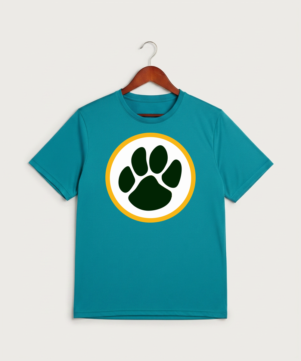 Ashwaubenon High School Football (Boys) - Tropic Blue Sport-Tek PosiCharge Competitor Tee. ST350