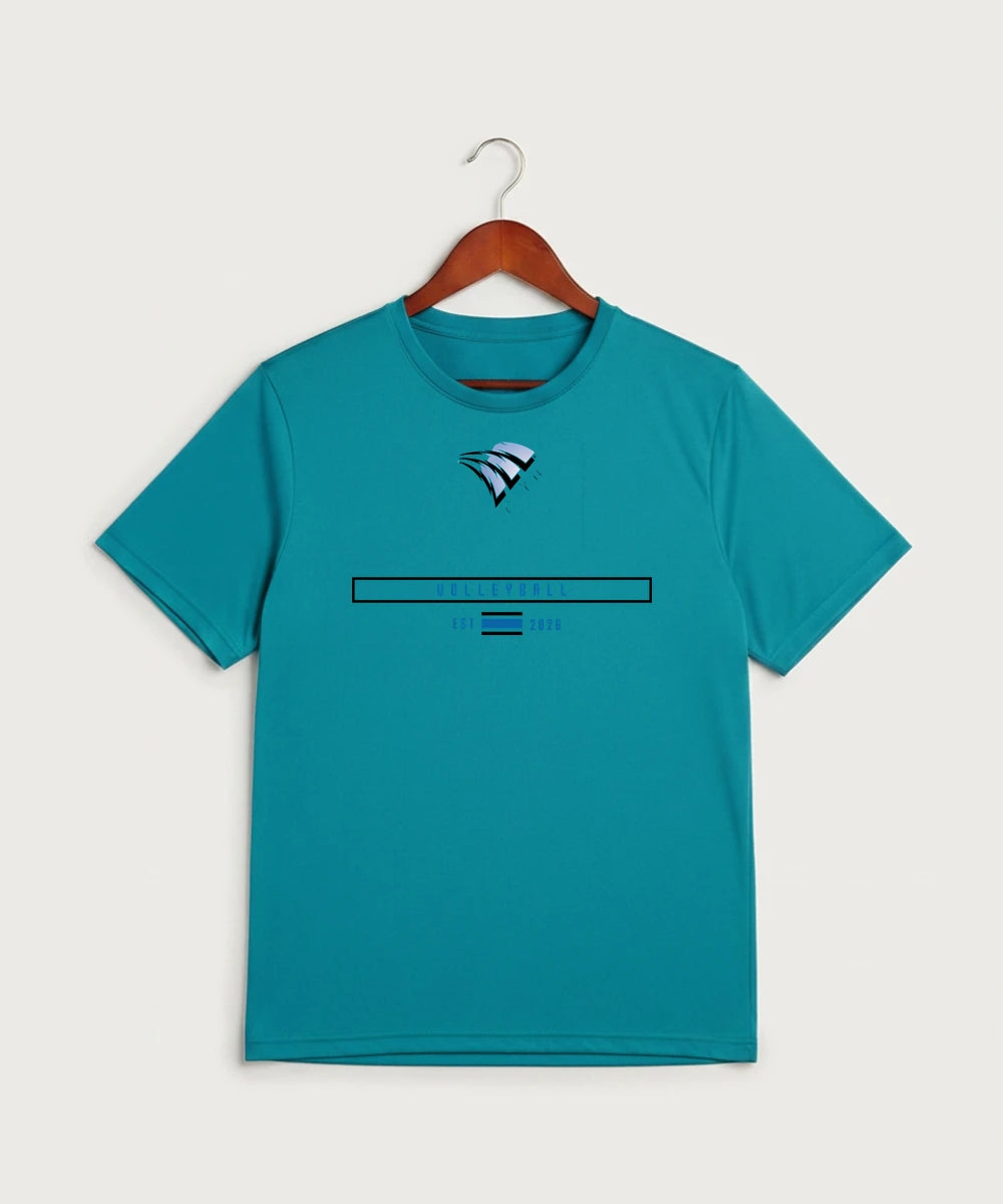 Eastview High School Volleyball (Girls) - Tropic Blue Sport-Tek PosiCharge Competitor Tee. ST350
