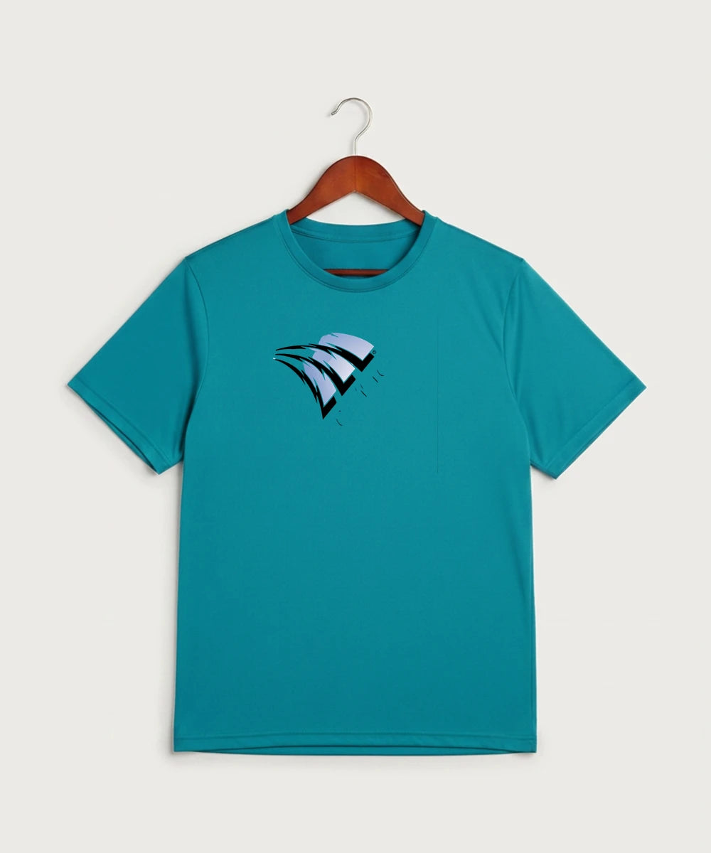 Eastview High School Volleyball (Girls) - Tropic Blue Sport-Tek PosiCharge Competitor Tee. ST350