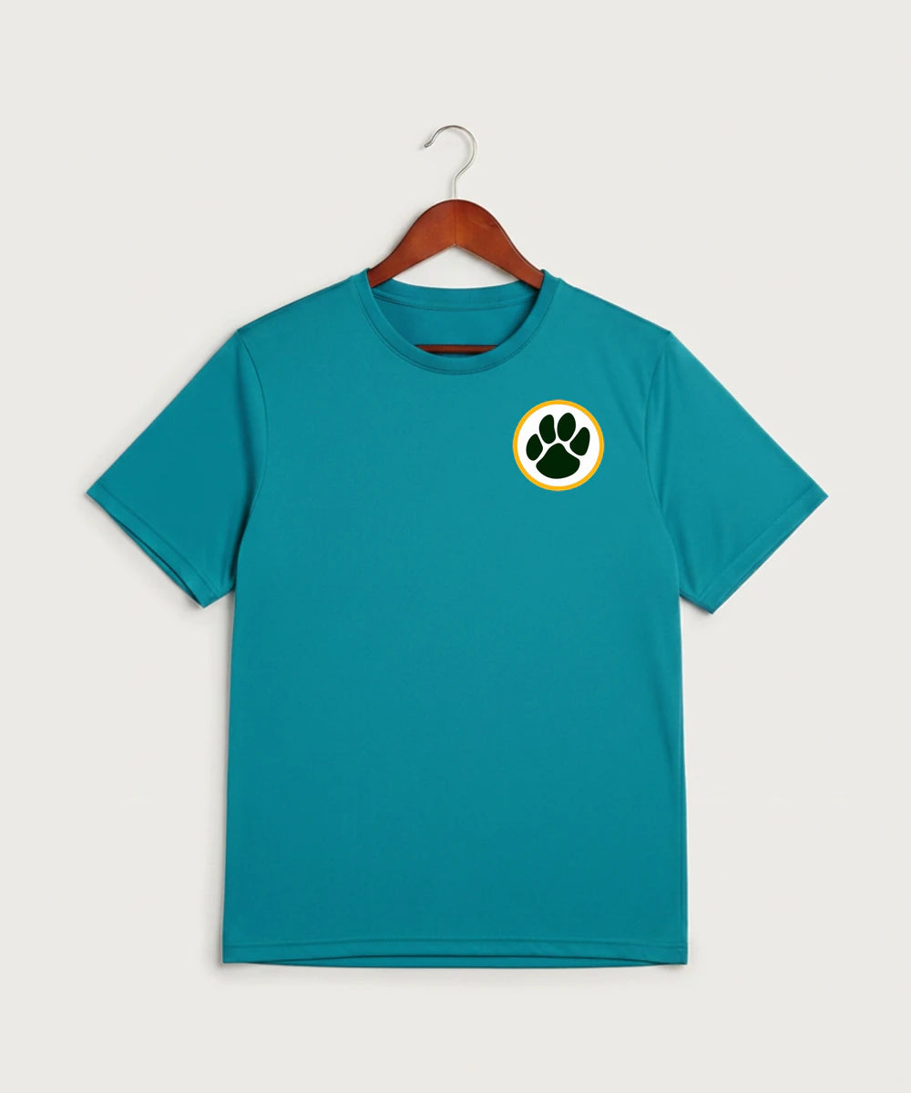 Ashwaubenon High School Football (Boys) - Tropic Blue Sport-Tek PosiCharge Competitor Tee. ST350
