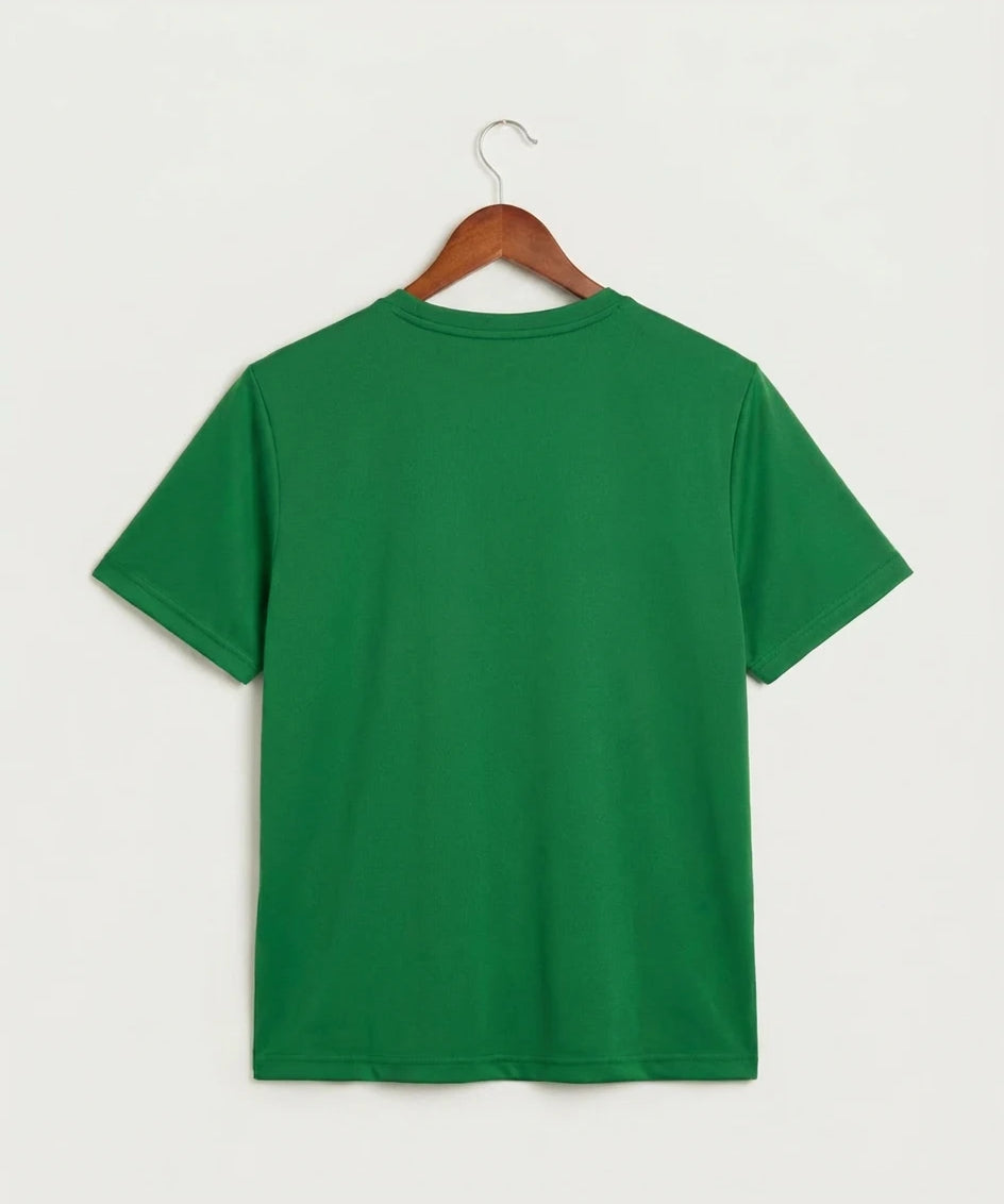 La Crescent-Hokah High School Football (Boys) - True Kelly Green Sport-Tek PosiCharge Competitor Tee. ST350 (back)