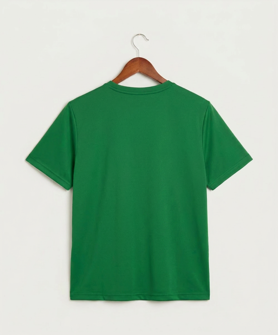 La Crescent High School Football (Boys) - True Kelly Green Sport-Tek PosiCharge Competitor Tee. ST350 (back)