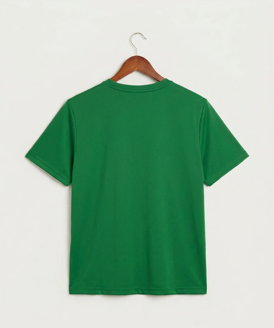 La Crescent High School Football (Boys) - True Kelly Green Sport-Tek PosiCharge Competitor Tee. ST350 (back)