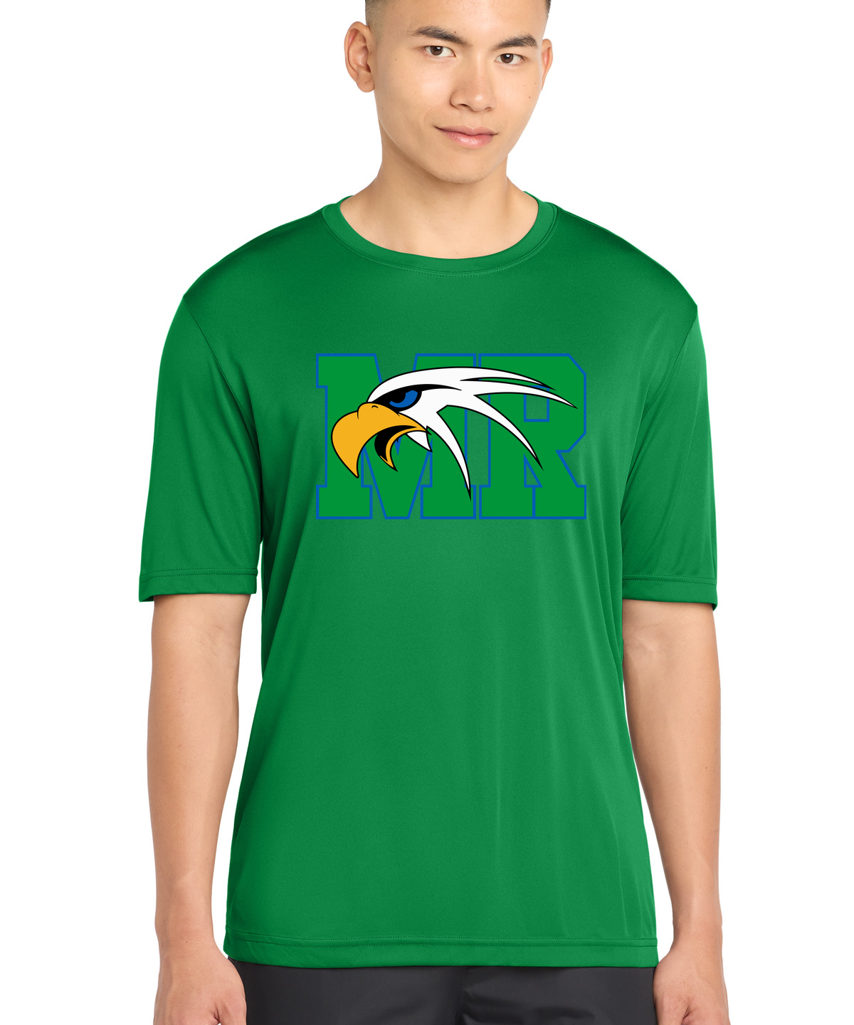 Maple River High School hockey_boys - True Kelly Green Sport-Tek PosiCharge Competitor Tee. ST350