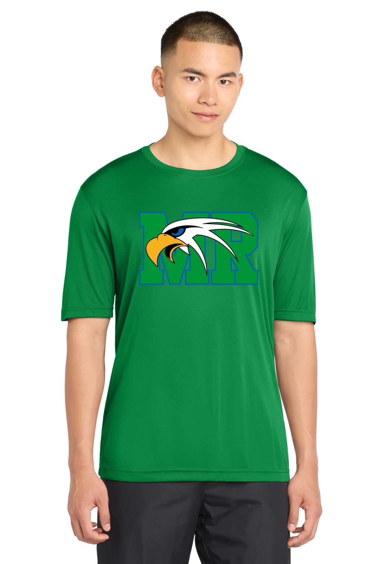 Maple River High School hockey_boys - True Kelly Green Sport-Tek PosiCharge Competitor Tee. ST350