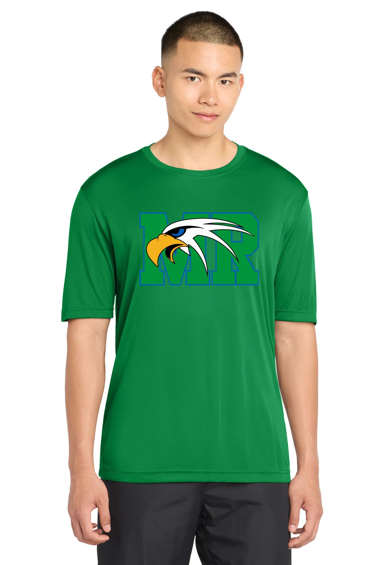 Maple River High School hockey_boys - True Kelly Green Sport-Tek PosiCharge Competitor Tee. ST350